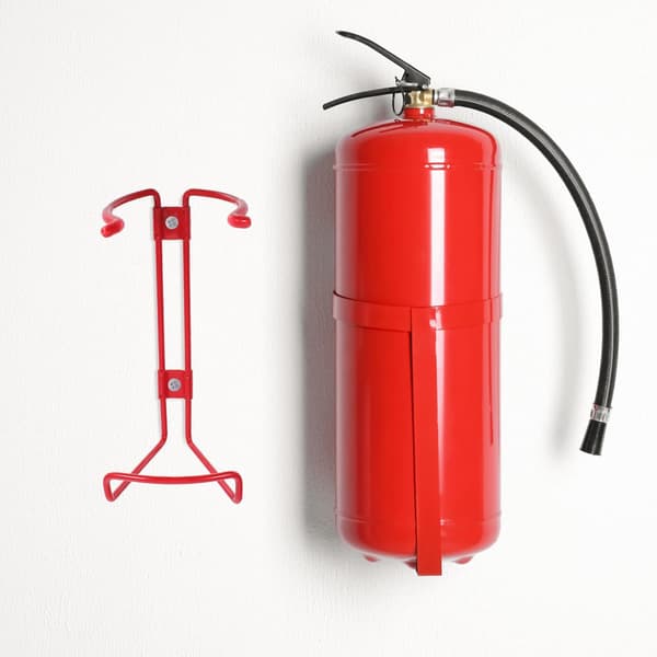 Fire Extinguisher Rack Wall Mounted Holder Fire Extinguisher Bracket for Home Office Wall