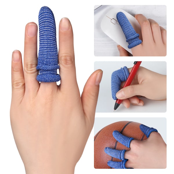 Fingerbandasje, 20 stykker Fingersenger Fingerrull Rørbandasjeforbindinger Fingerbandasje Fingerdeksler Beskyttelse for