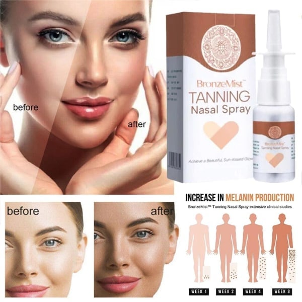 Svart Aid Spray Tanning Spray, Selvbruner-spray 20MLA en størrelse 5 stk