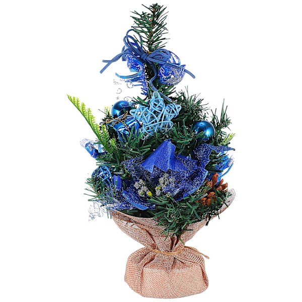 Realist Julgran Ornament Mini Julgran Modell Bordjulgran 30cm Blå 30x17cm