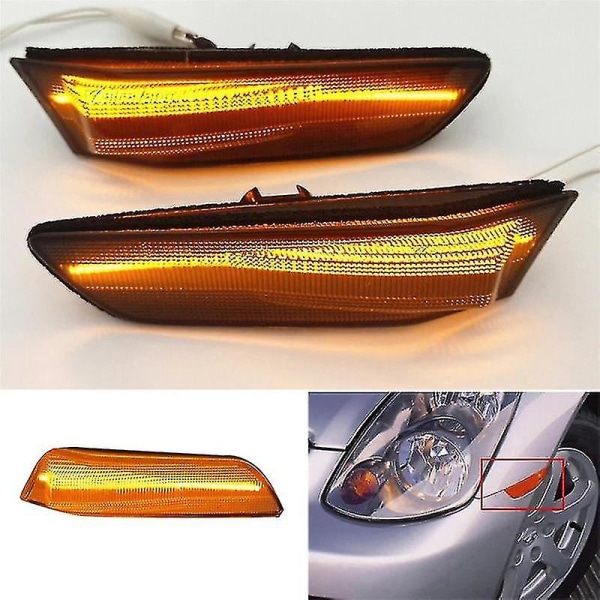 In2551108 In2551109 Amber Led Sidemarkeringslys Smoked Shell