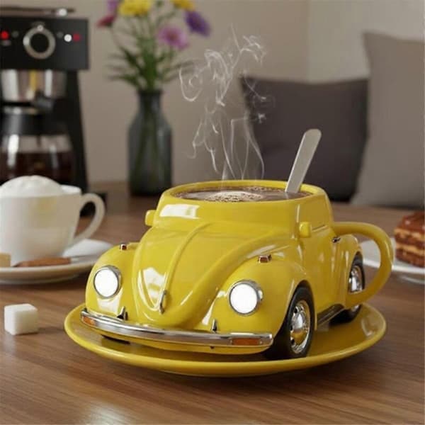 Shaped Coffee Mug Heat Resistant Funny Coffee Cup Large Capacity Handmade Decorative Cup for Coffee Lovers