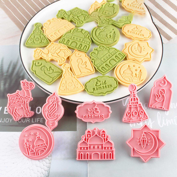 Style 7Style Cookie Cutter Sæt Cookie Dessert Fudge Cookie Cutter Style 7