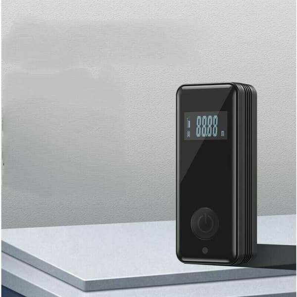 Mini infrarød avstandsmåler, digitalt display, 30 meter