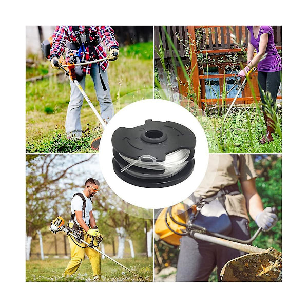Trimmertråd erstatningsspole, 8,2 m 1,6 mm for trådløs gresstrimmer 550 A1
