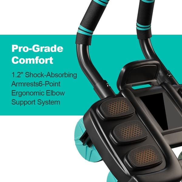 Automatic Rebound Abdominal Wheel Core Training Equipment, Abdominal Training Machine for Men/Women, Belly Fat Burner, Portable Exercise Wheel