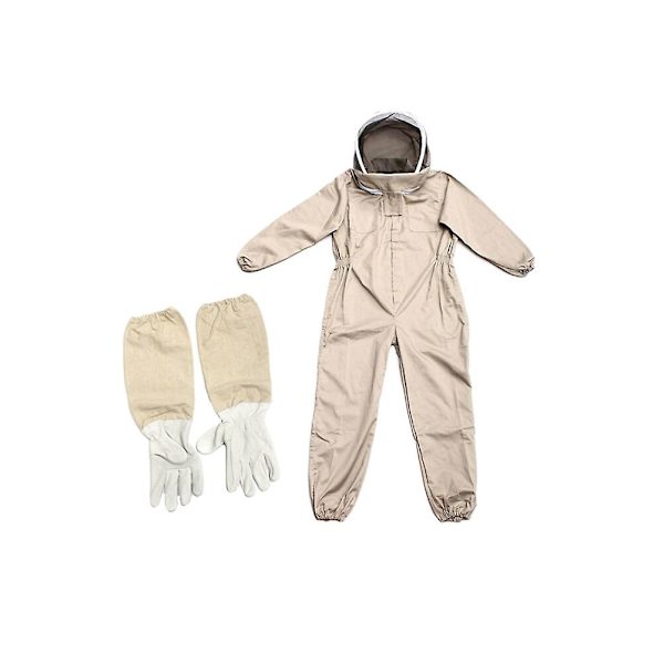 Biavlsdragt Biavlerdragt Biavlsdragt Kostume Votter Helkrops Biavlerjakke Fåreskindsjakker Bijakke Khaki L