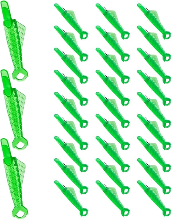 30 Pieces Fish-Shaped Threaders Sewing Machine Tools Automatic Needle Threader