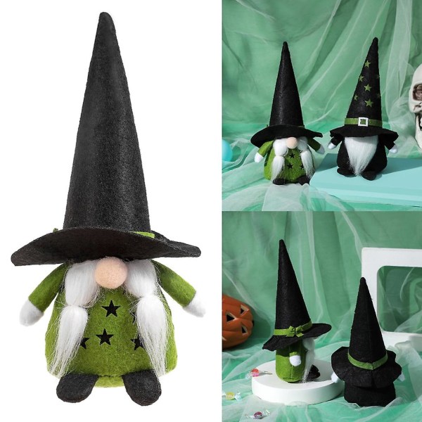 Halloween-Gnome, Ruotsalainen Tomte-hahmo, Kasvoton Nuken, Keittiön Kerrostelutason Koriste