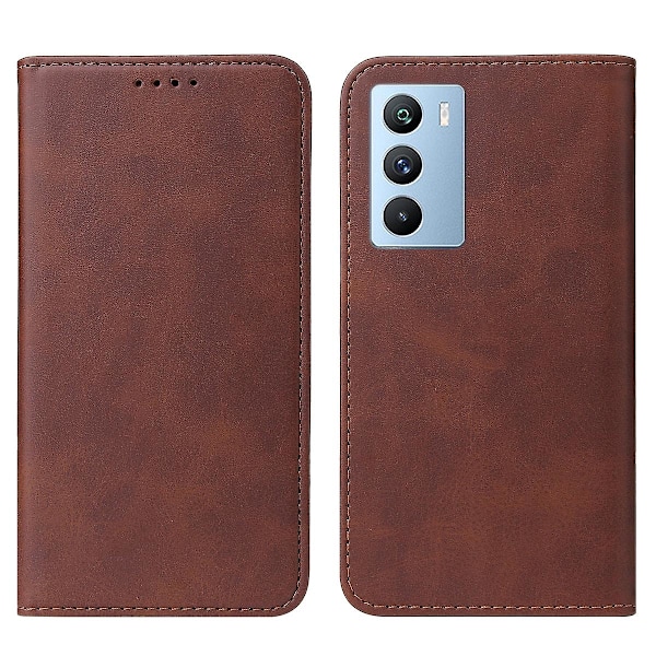Til Vivo Iqoo 9 Se Magnetisk Lukning Læder Telefon Cover