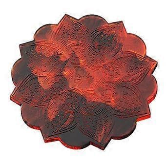 Silicone Jewelry Making Epoxy Mold Decorative for Creative Mandala Coaster Resin Casting Mold DIY Crystal Agate Coaster