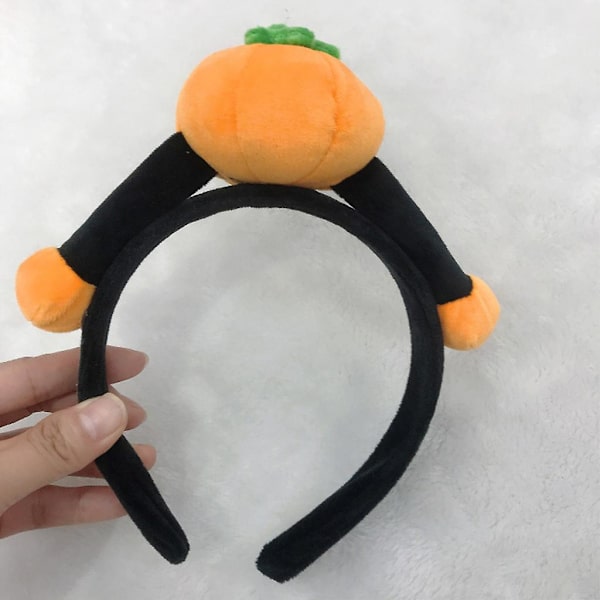 Halloween-diadem med djävulskostym, kreativ pumpa-diadem, Cosplay-huvudbonad