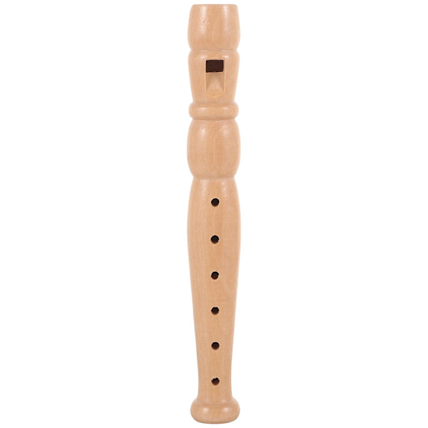 Bärbar 6-håls Flöjt Bärbar Flöjt Student Träflöjt Blåsinstrument 20X2.5X2.5CM