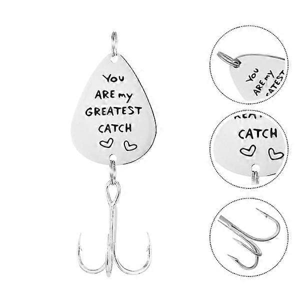 Personalized Fishing Lure with Hook, Engraved Fishing Lure, Thick Lure