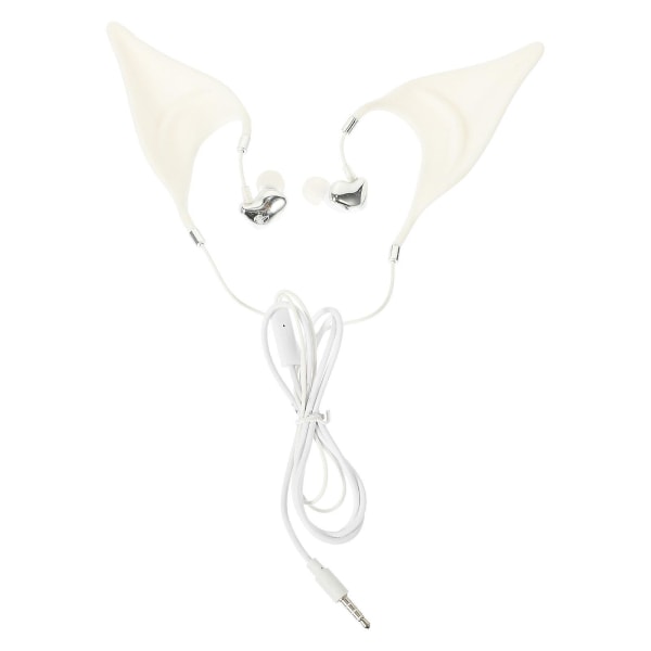 Wire Earbuds Elves Costume Accessories Adorable Cosplay Headset Elf Ears Headphones Elf Ears Earphon