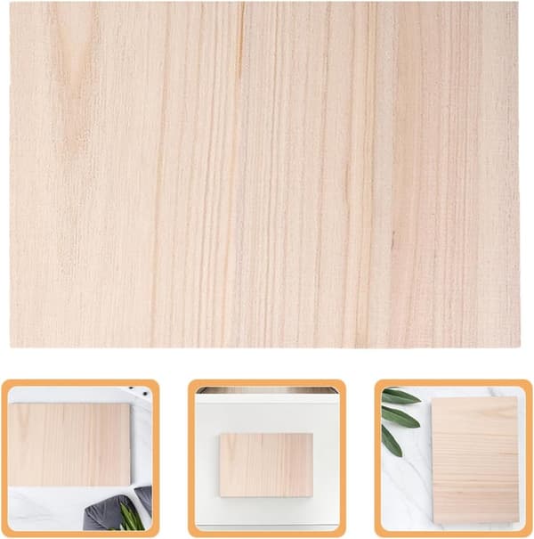 8PCS Taekwondo Wood Breaking Boards Set 0.3cm Thick Portable Karate Training Boards