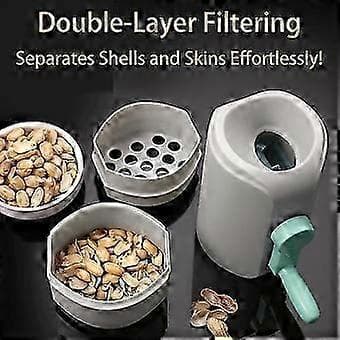 Automatic Peanut Peeler, Kitchen Utensil for Peeling Peanut and Pistachio Shells, Essential