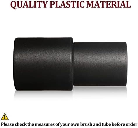 Støvsugeradapter 35 mm (1-3/8 tommer) til 31 mm (1-1/4 tommer) til indvendig diameter 32 mm børste passer til udvendig diameter 35 mm