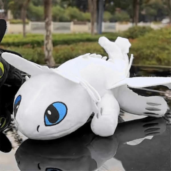 How to Train Your Dragon Toothless Small Flying Dragon Doll Decor Car Motorcycle Helmet Trim Fast [DB]