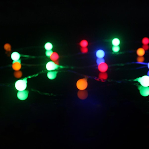 33ft/10m 100stk LED-pære Globelyssnorer Eventyrbelysning Festdekorasjon Utskiftelig