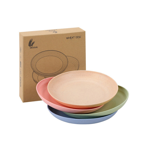 4 kpl Särkymättömiä Lautasia ja Astioita, Lapsille Aikuisille 25cm