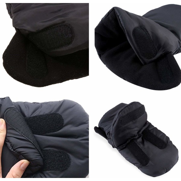 Vattentäta Vinterhandskar för Kvinnor och Män - Extra Tjocka, Frostsäkra, Varma Strollerhandskar