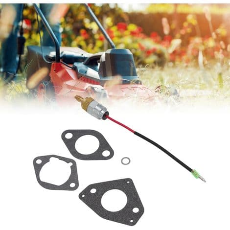 Carburetor Solenoid Replacement Kit 24 757 45 S with Gaskets, Suitable for Kohler Command and Courage Engines