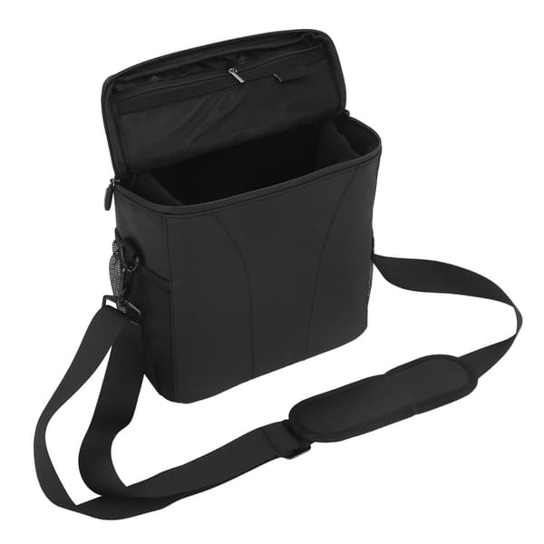 Mini Drone Bag 900D Waterproof Single Shoulder Drone Storage Bag with Strap Black