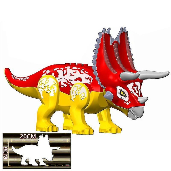 Jurassic Dinosaur World Spinosaurus Ankylosaurus Dinosaur Building Blocks Model Diy Building Blocks Pedagogiske Leker GaverL27