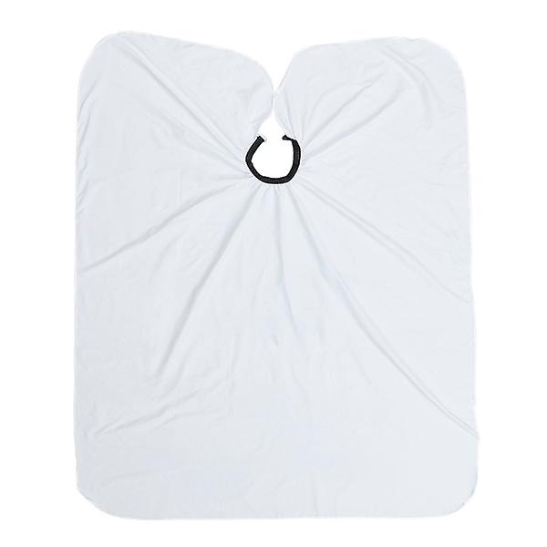 Waterproof Hairdressing Cape Professional Adults Hair Perming And Dying Gown For Barber Shop Home (white)White