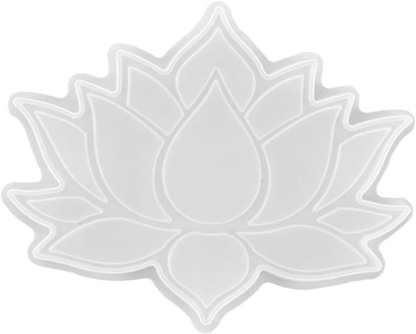 DIY Silikon Lotus Coaster Form Multifunksjonell Lotusblomst Koppunderlagsform