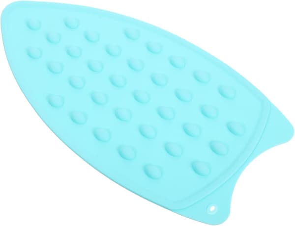 Silicone Iron Rest Pad with Hanging Hole and Heat Insulation, Heat Resistant Ironing Mat with Flat Surface