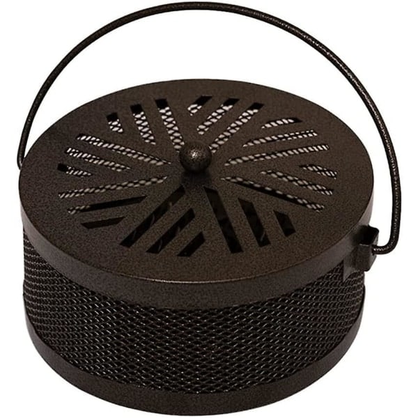 Myggespiralholder Metal Røgelsebrænder Box Spiralstel
