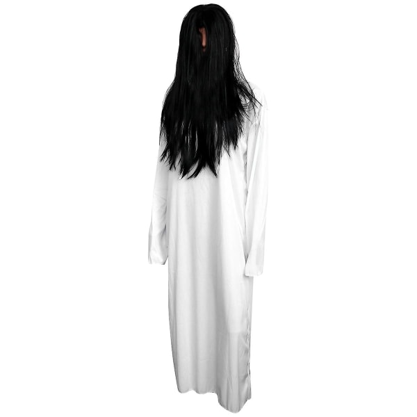 Makeupset Toddler Ghost Kostym Vit Zombie Suit Ghost Bride Klänning Skrämmande SuitWhiteM White M