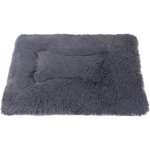 Konepestävä koiran matto Kaksipuolinen koiransängyn cover Käytettävä lemmikkisänky (S 56/36cm, tummanharmaa)