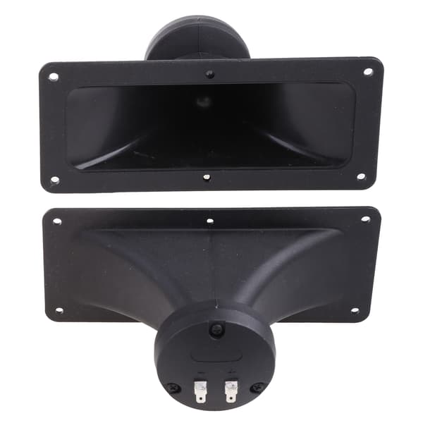 Piezoelectric Tweeter Buzzer, Ceramic Tweeter, Rectangular Audio Speaker, Wide Dispersion Horn, Tweeter Accessories