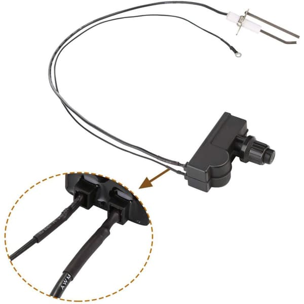 AAA Battery Ignition Kit Push Button Igniter with Spark Cable, Spark Ignition Kit