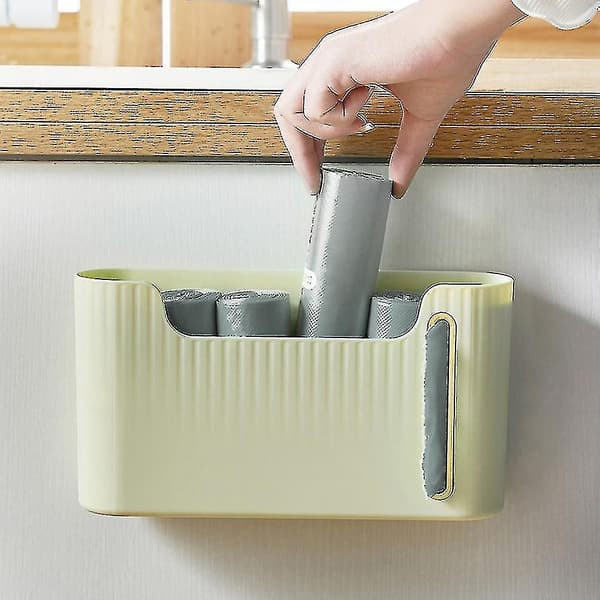 Waste Bin Without Drilling - Wall Mounted Storage Basket