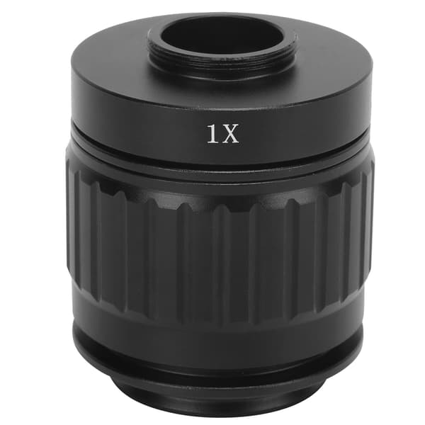 Trinocular Stereo Microscope Camera Adapter 1X 38mm C-Mount Lens