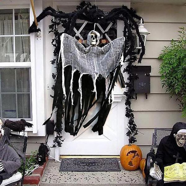 Halloween-ripustushaamu, Ripustusluurankohaamu, Halloween-juhlan koriste, Ripustuskallot kauhuhaamu kummitustaloon