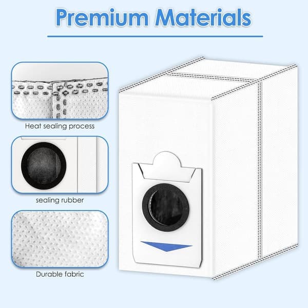 Støvsugerposer 12 stk for ECOVACS DEEBOT T30S T30S Combo X2 Combo Tilbehør [Ho]