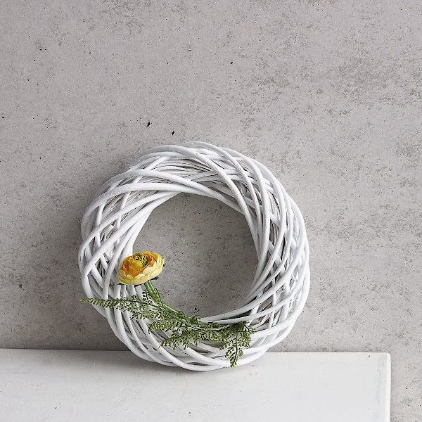 Willowkrans Dekorativ Krans 30 Cm Tre Willow Ring Sterk Adventskrans