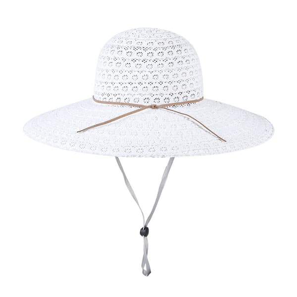 Kvinders solhat, kvinders strandfoldbar bredskygget sommerblonde solhat