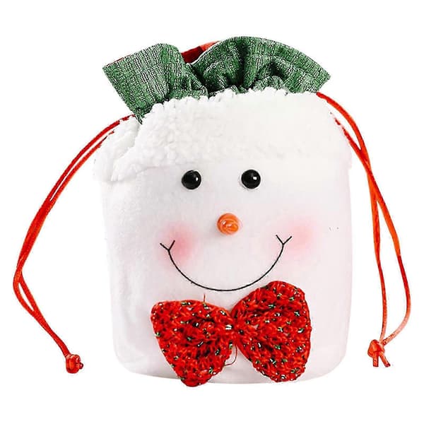 Julklappspåse Jultomte Ryggsäck Hängande Påse Jul Julmaterial Present Godispåse