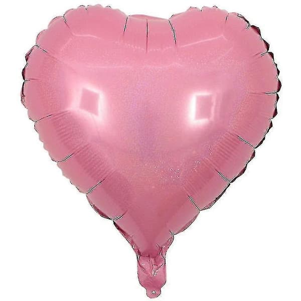 18 tommer laserhjerteballon til Valentinsdag, frieri, bryllup