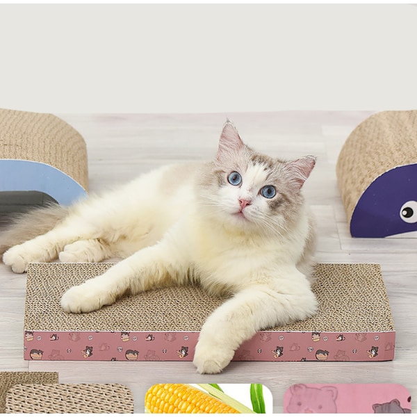 Kattklösbräda i kartong, soffa, säng, klösbräda, klo-slip, klösbräda, wellpapp, stor, wellpapp