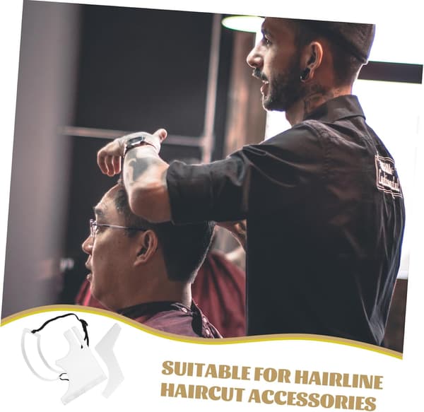 Beard Hairline Guide Shaping Tool Kit Neckline Trimming Template Moustache Shaping Tool