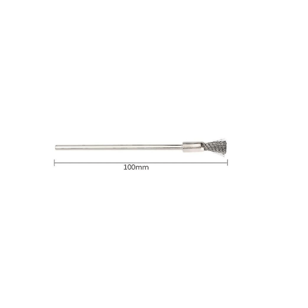6 stk 10 cm Rustfjerner Rengjøringsbørste i rustfritt stål