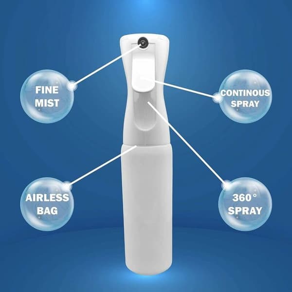 Refillable Spray Bottle - PZCC - 300 ml - Mist Spray - 2 Units - Unisex
