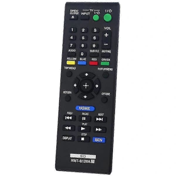 B120A Replacement Remote Control for 3D Blu-Ray DVD Player S5100 S1100 S3100 S190 S590 [] Black